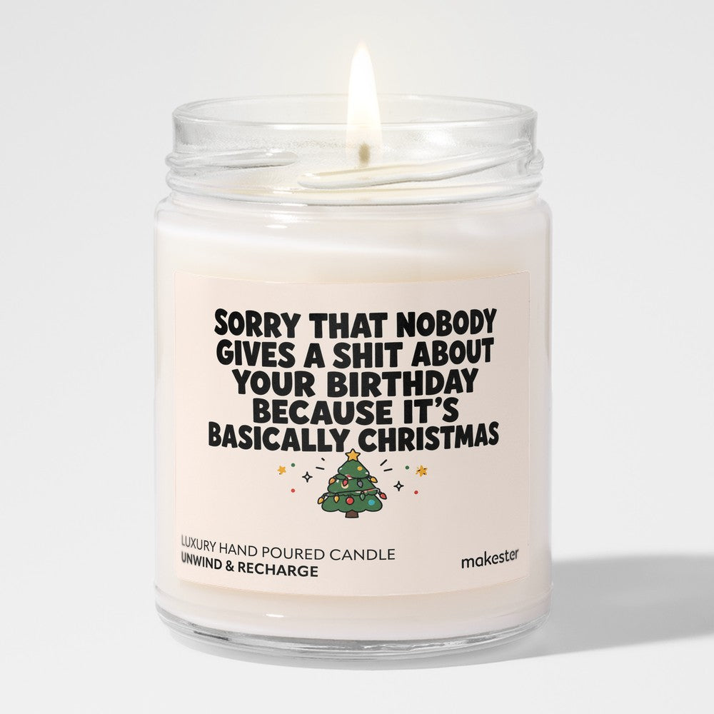Christmas Birthday Sympathy