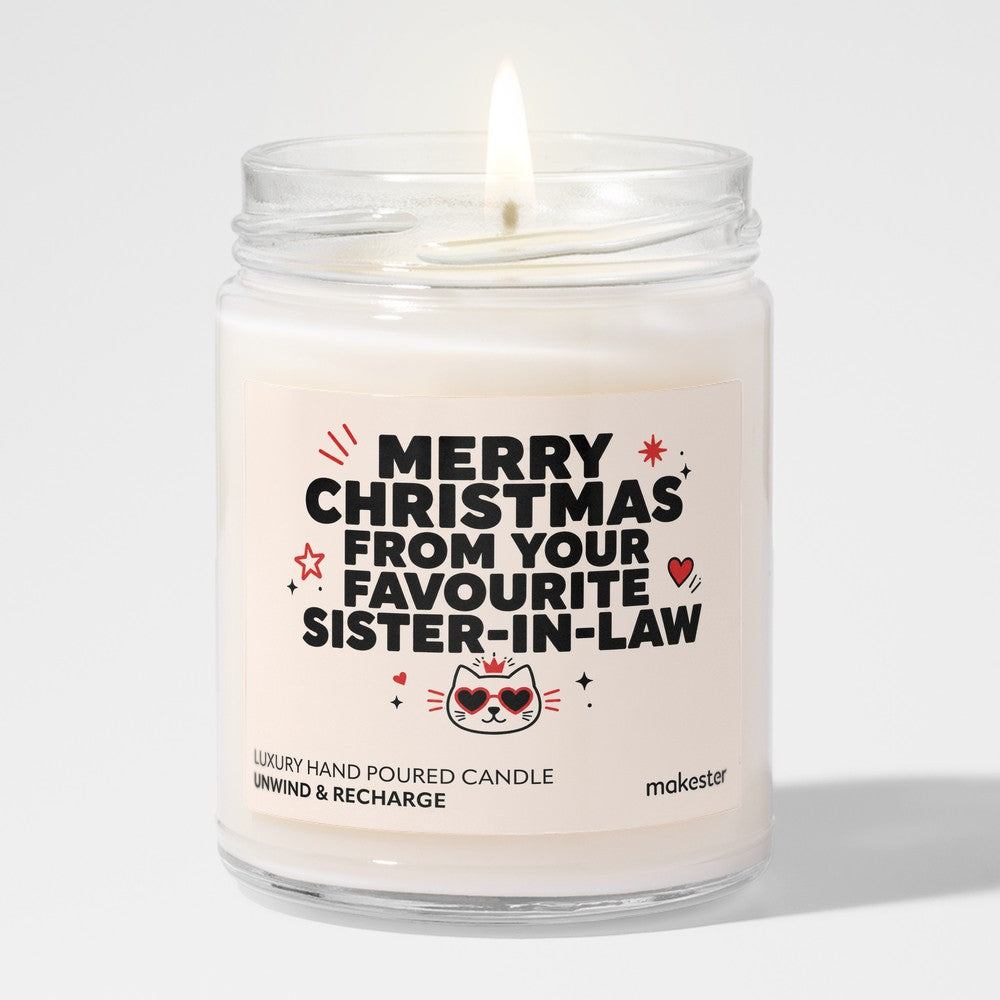 Merry Christmas Favourite Sister-in-law