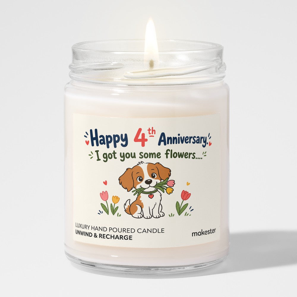 4th Anniversary Flowers