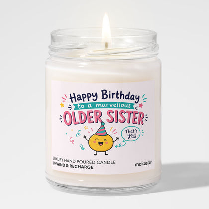 Marvellous Sister Birthday