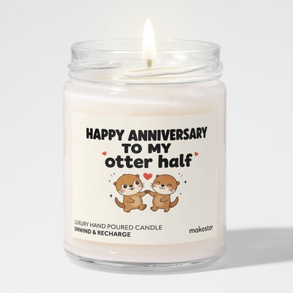 Girlfriend Otter Half Anniversary