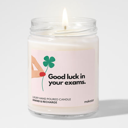 Exam Good Luck Clover