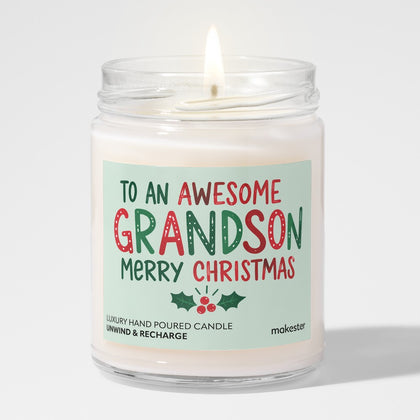 Awesome Grandson Christmas