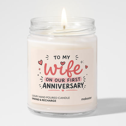Wife First Anniversary