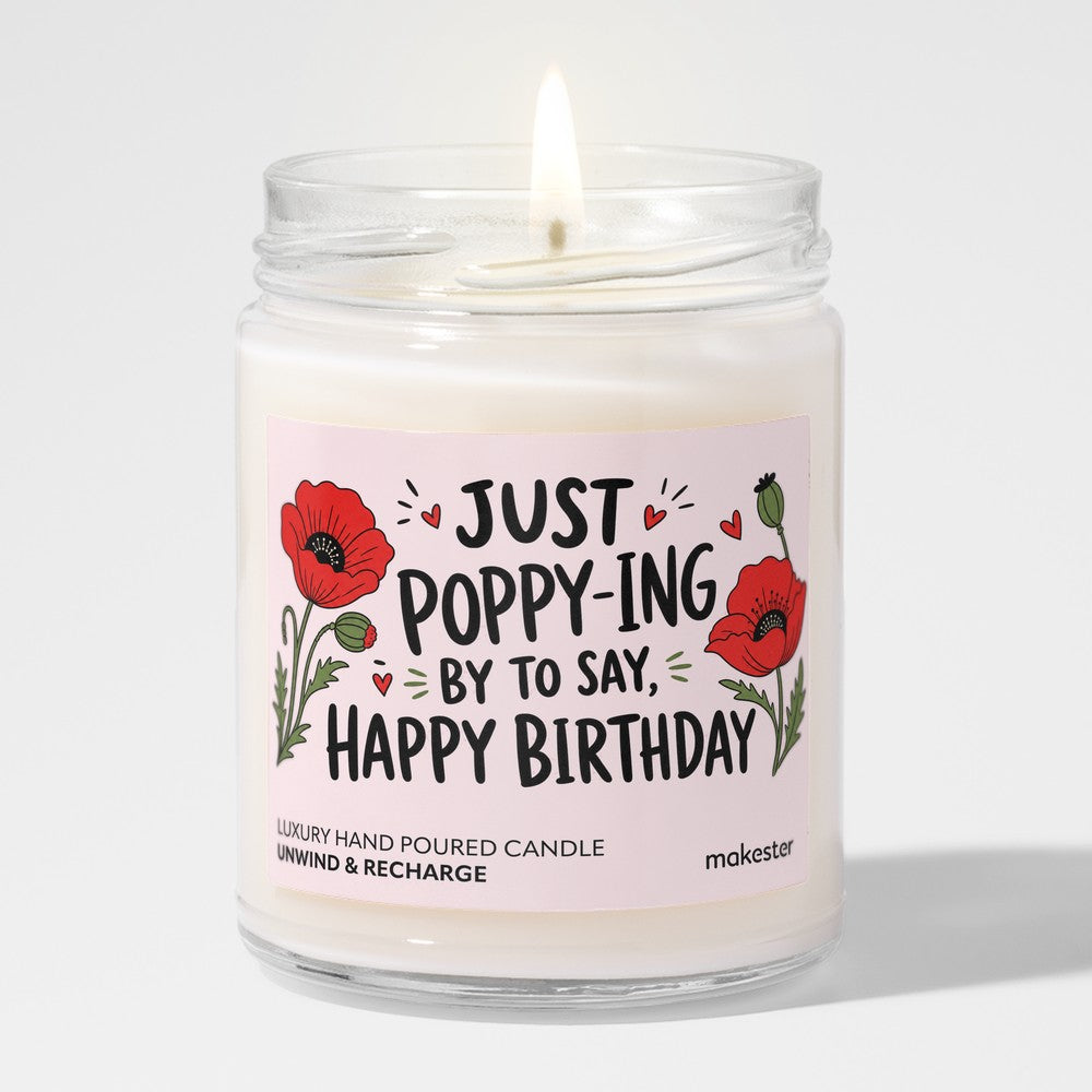Poppy Birthday Wishes