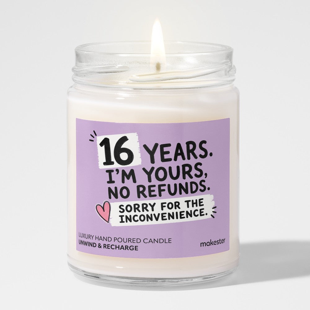 Sixteen Years No Refunds