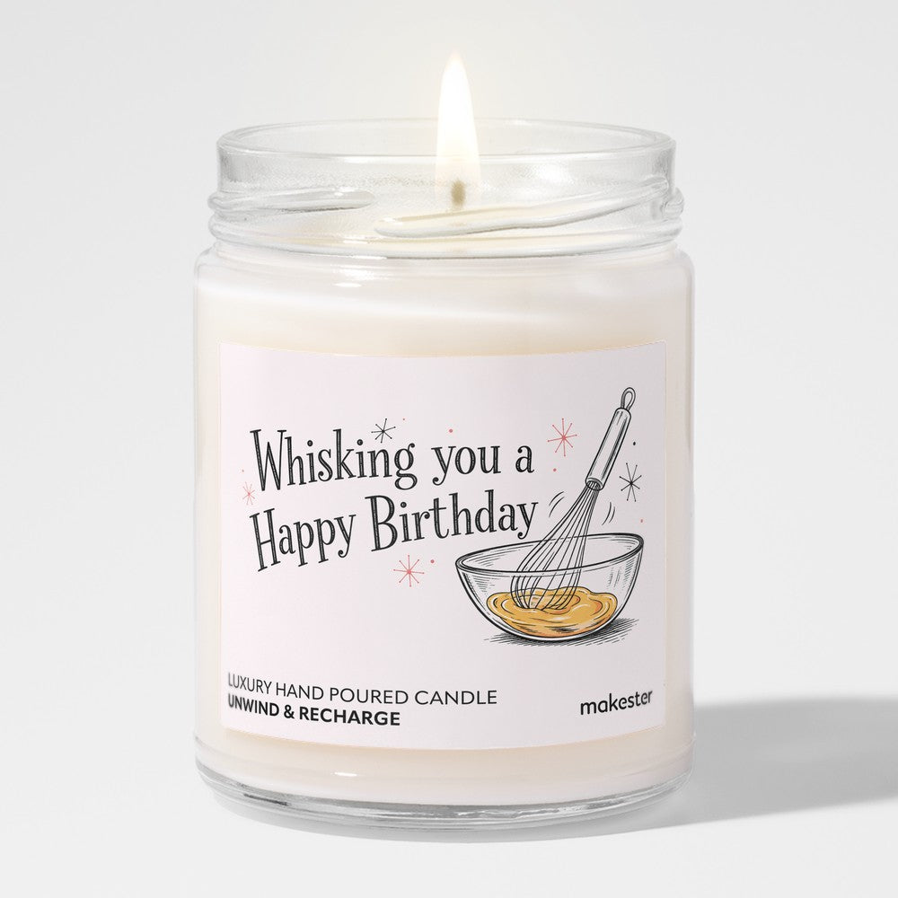 Whisking Happy Birthday