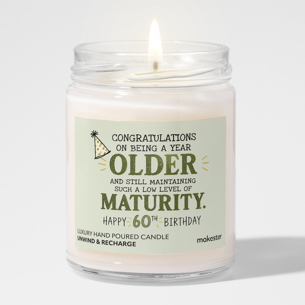 Sixty And Gloriously Immature