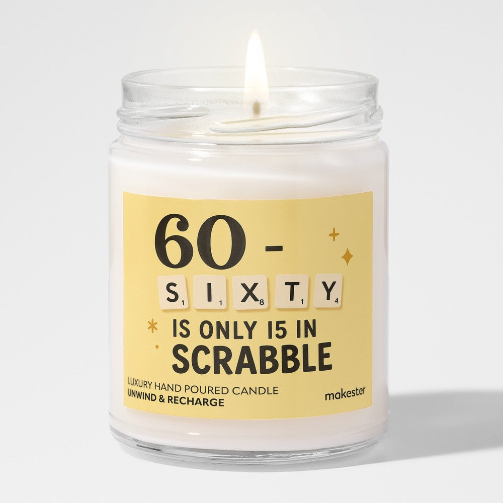 60th Scrabble Score