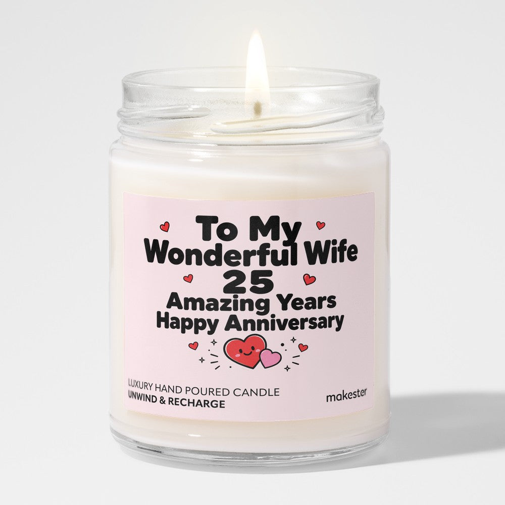 Wife's 25th Anniversary Celebration