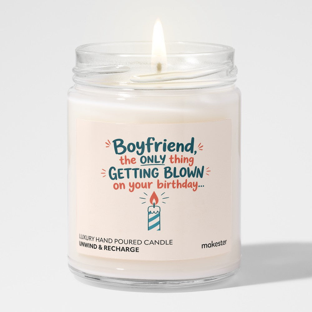 Boyfriend Birthday Blow Out