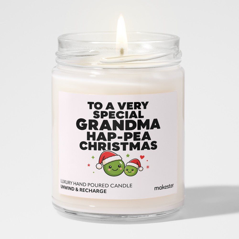 Special Grandma Hap-pea Christmas