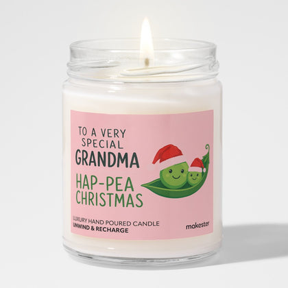 Special Grandma Hap-pea Christmas