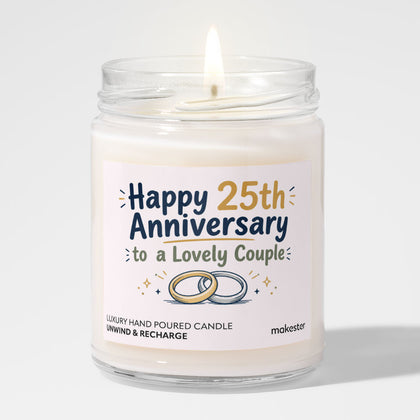 25th Anniversary Couple