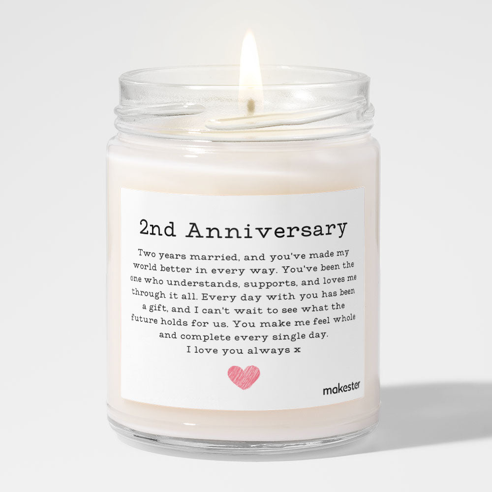 Sentimental 2nd Anniversary