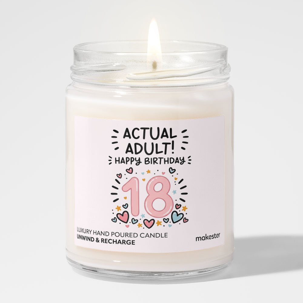 Actual Adult Birthday