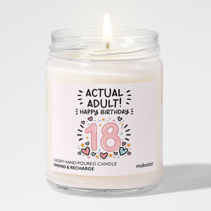 Actual Adult Birthday