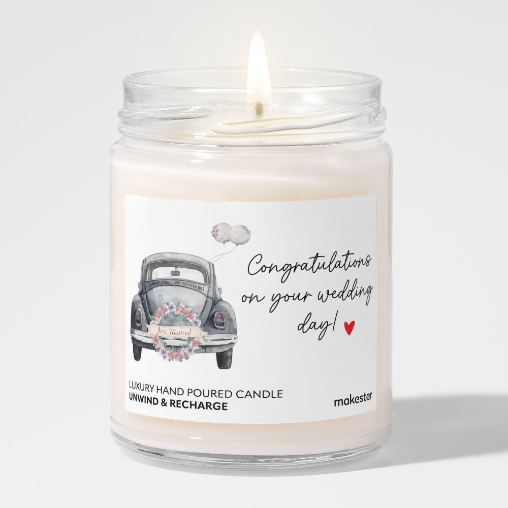 Congrats On Your Wedding Day Vintage