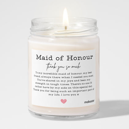 Incredible Maid Of Honour