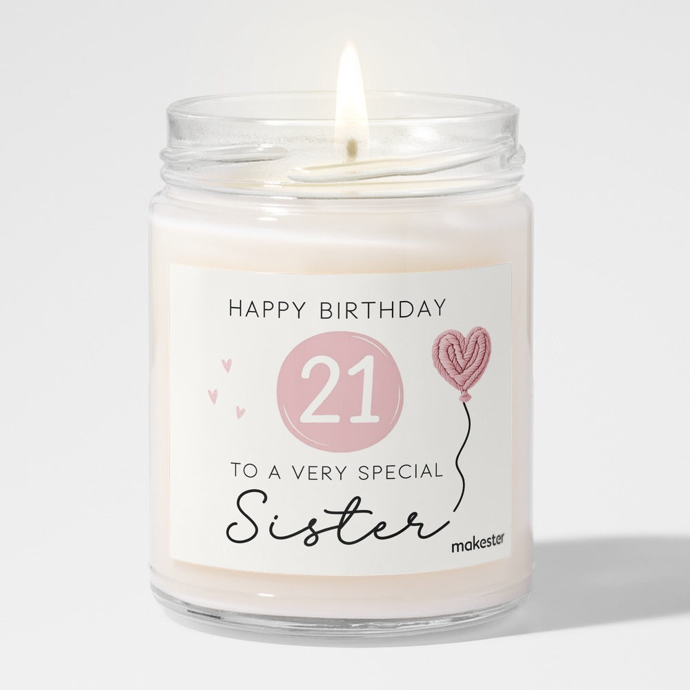 21st Birthday Gifts for Sister