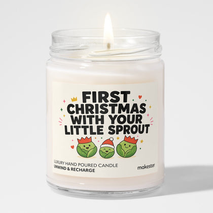 First Christmas Little Sprout