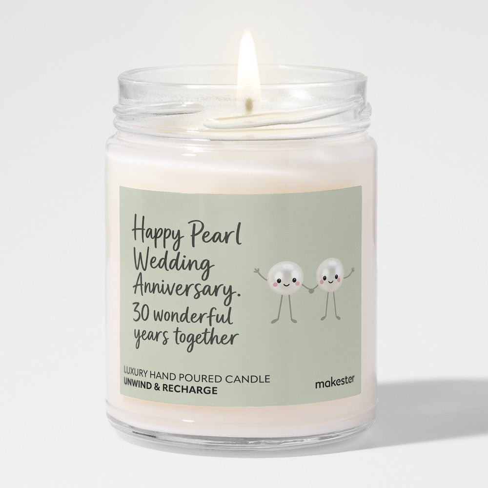 Thirtieth Pearl Anniversary Together