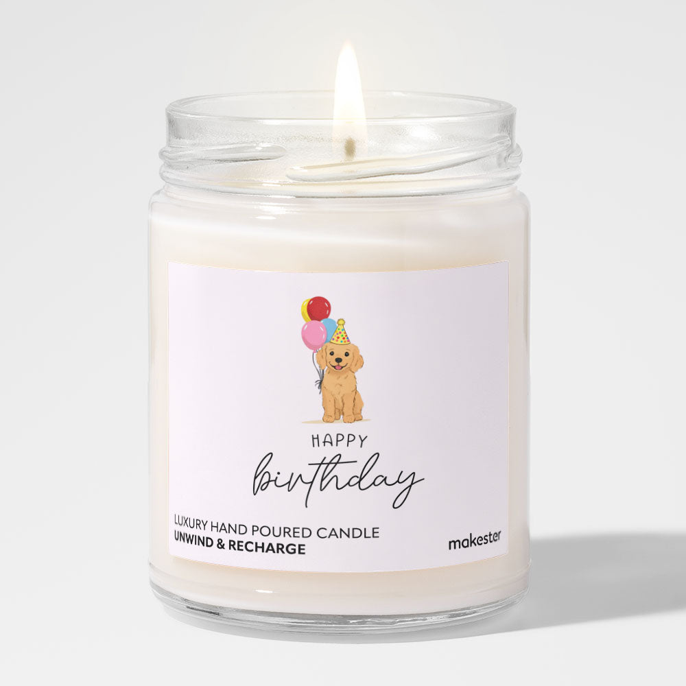 Happy Birthday Labrador Puppy