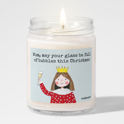 Mum Glass Christmas