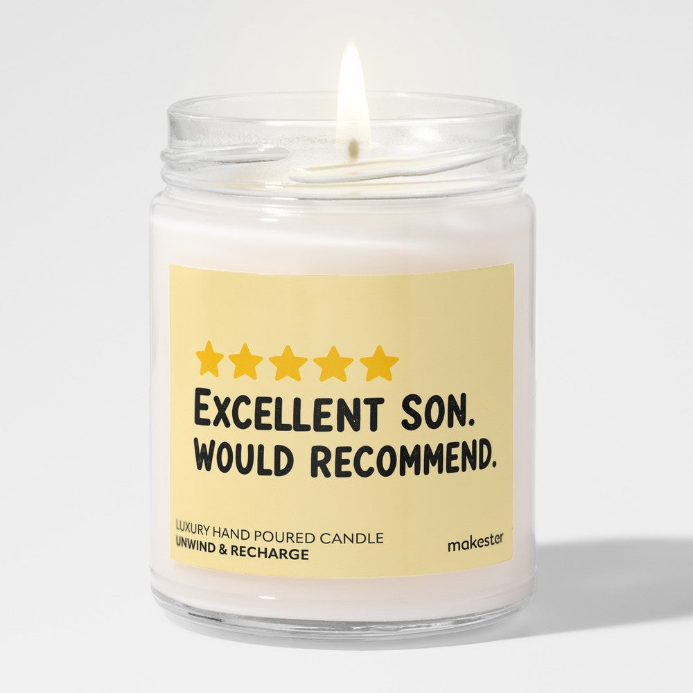 Excellent Son Would Recommend