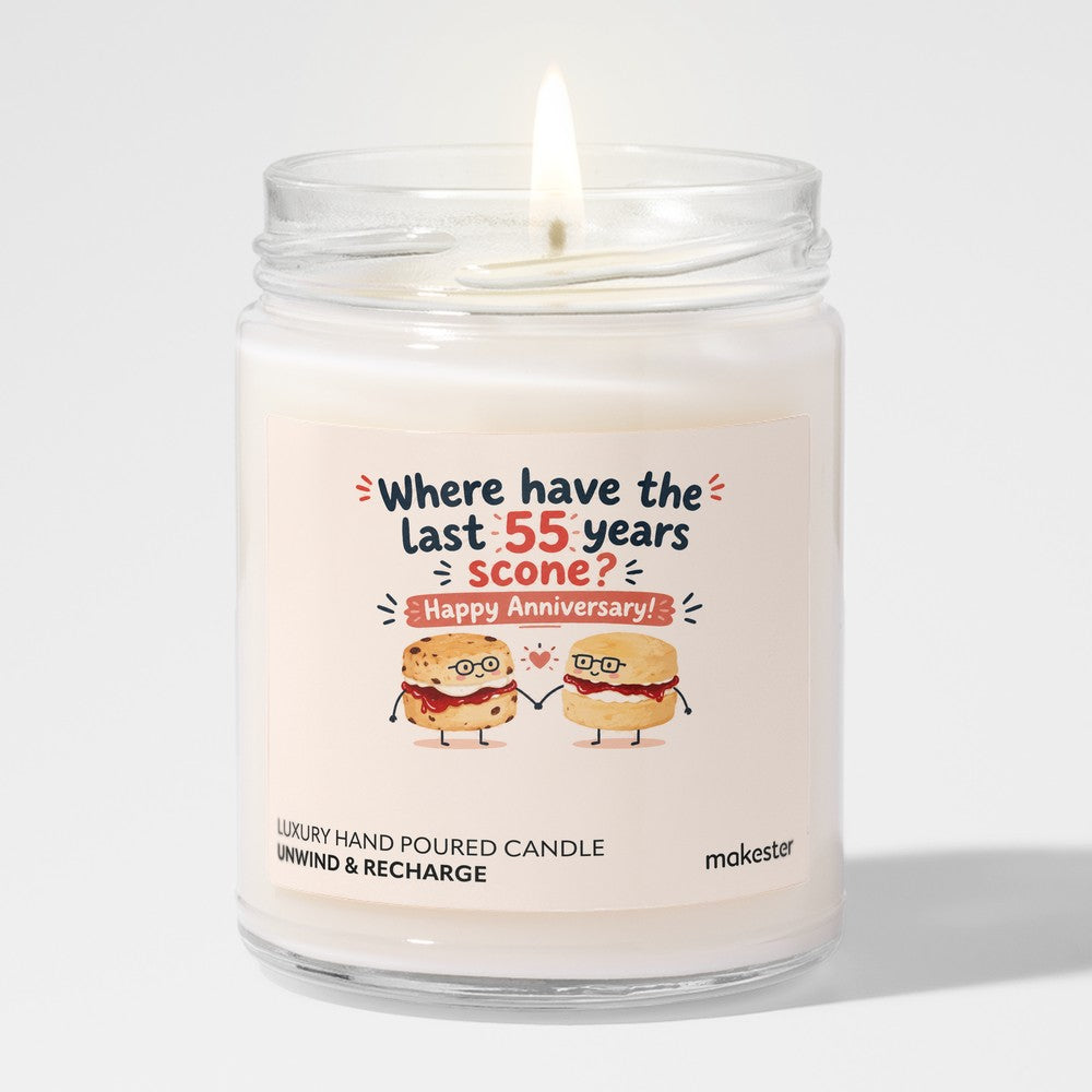 55th Anniversary Scone