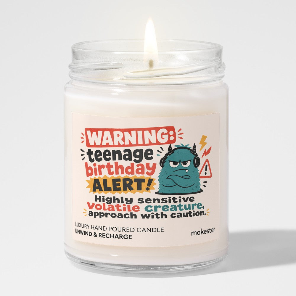 Volatile Teenager Alert Candle
