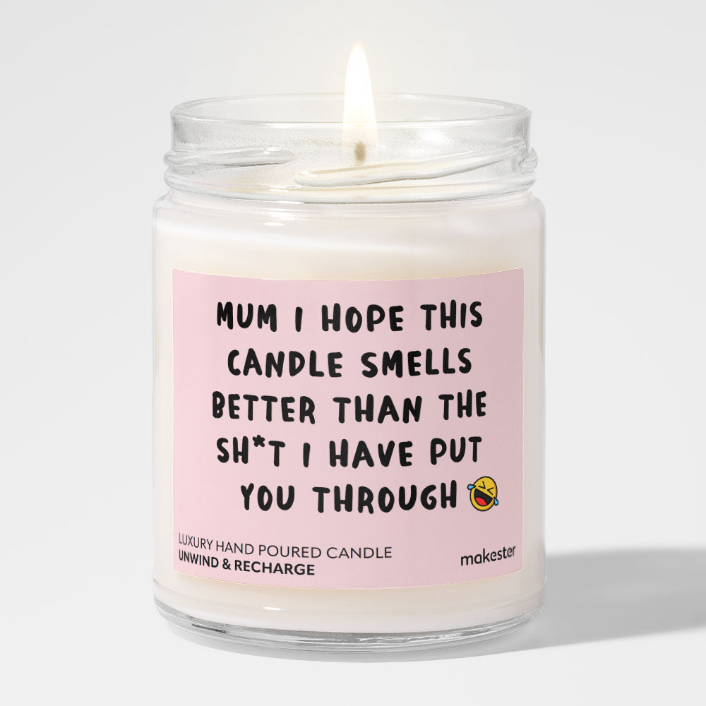 Mum Candle Smells
