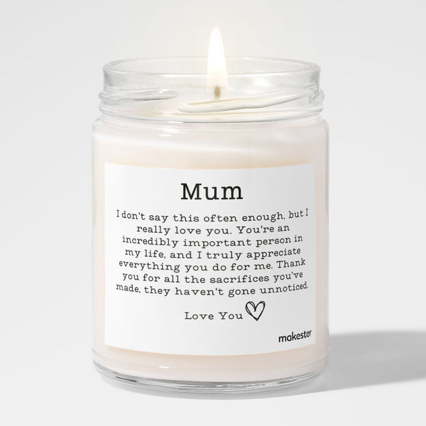 Mum Sentimental