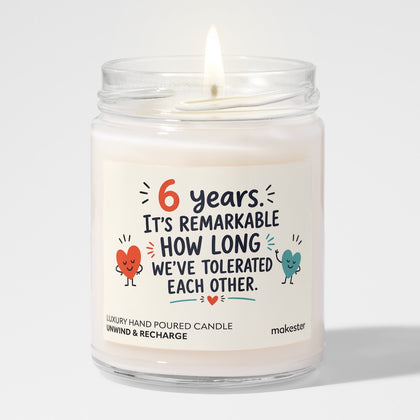 6th Anniversary Tolerance