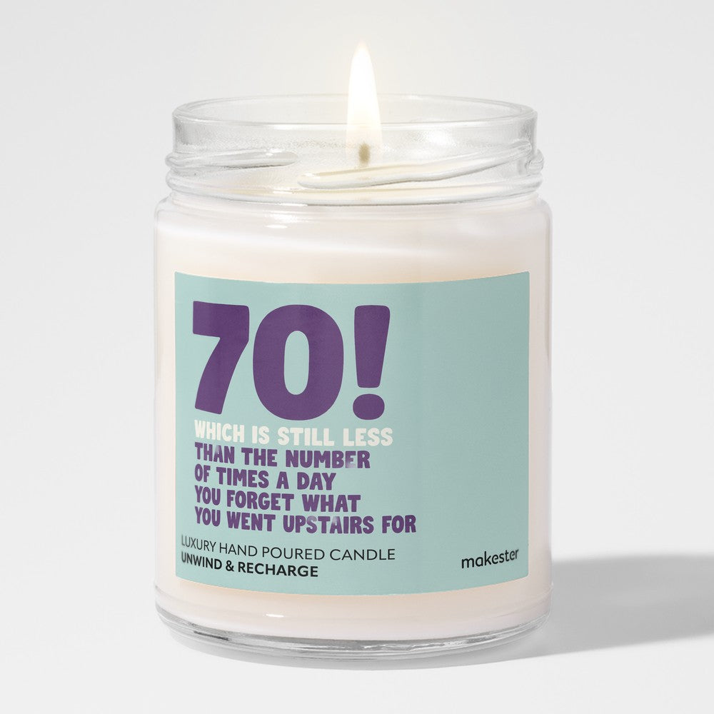 Seventieth Birthday Memory Lapses