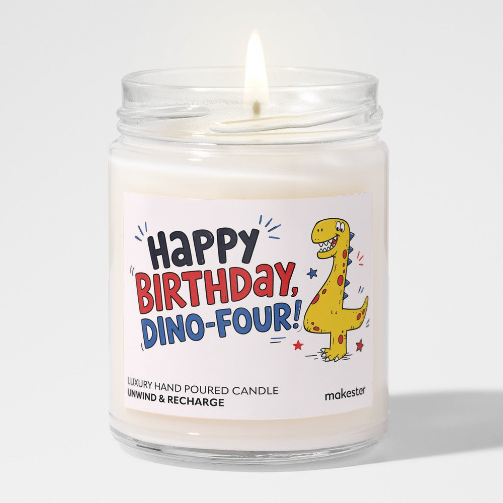 Fourth Birthday Dino