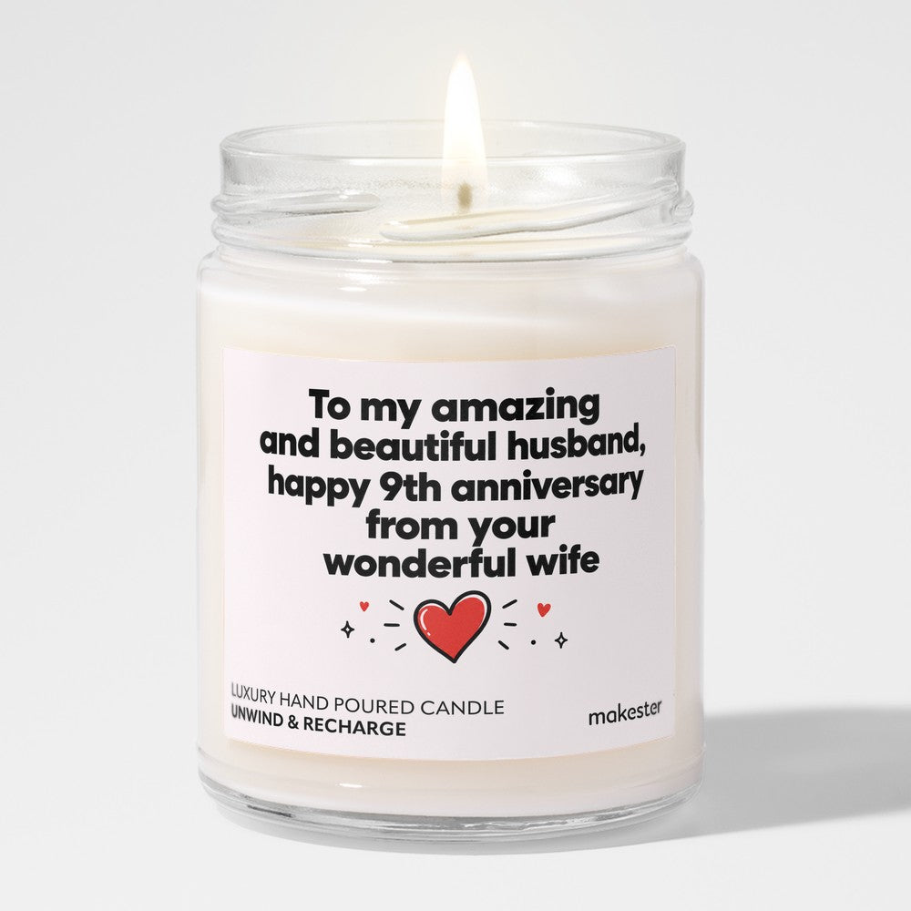 Ninth Anniversary Husband Love