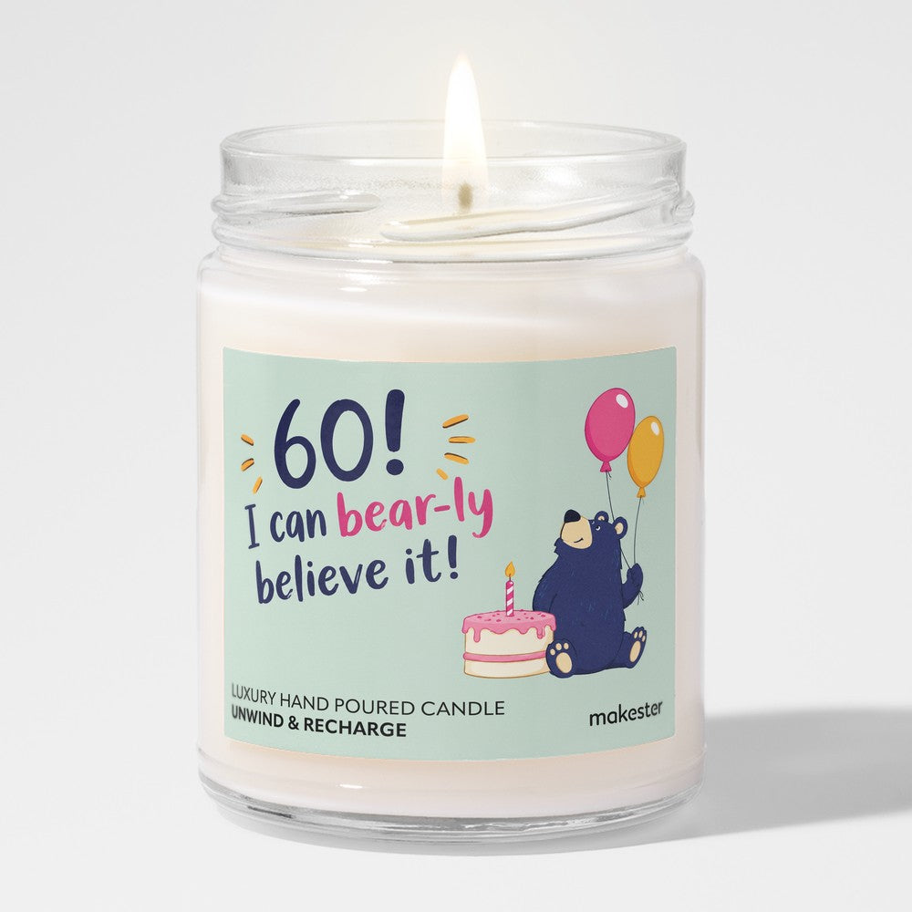 Sixtieth Bear-ly Believe It
