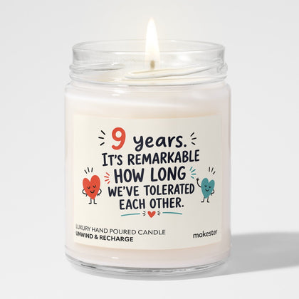 9th Anniversary Tolerance