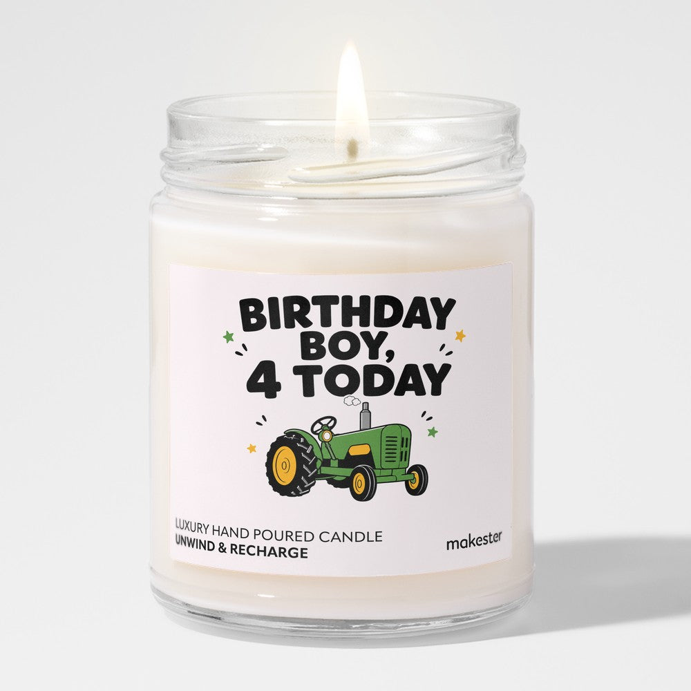 Fourth Birthday Boy