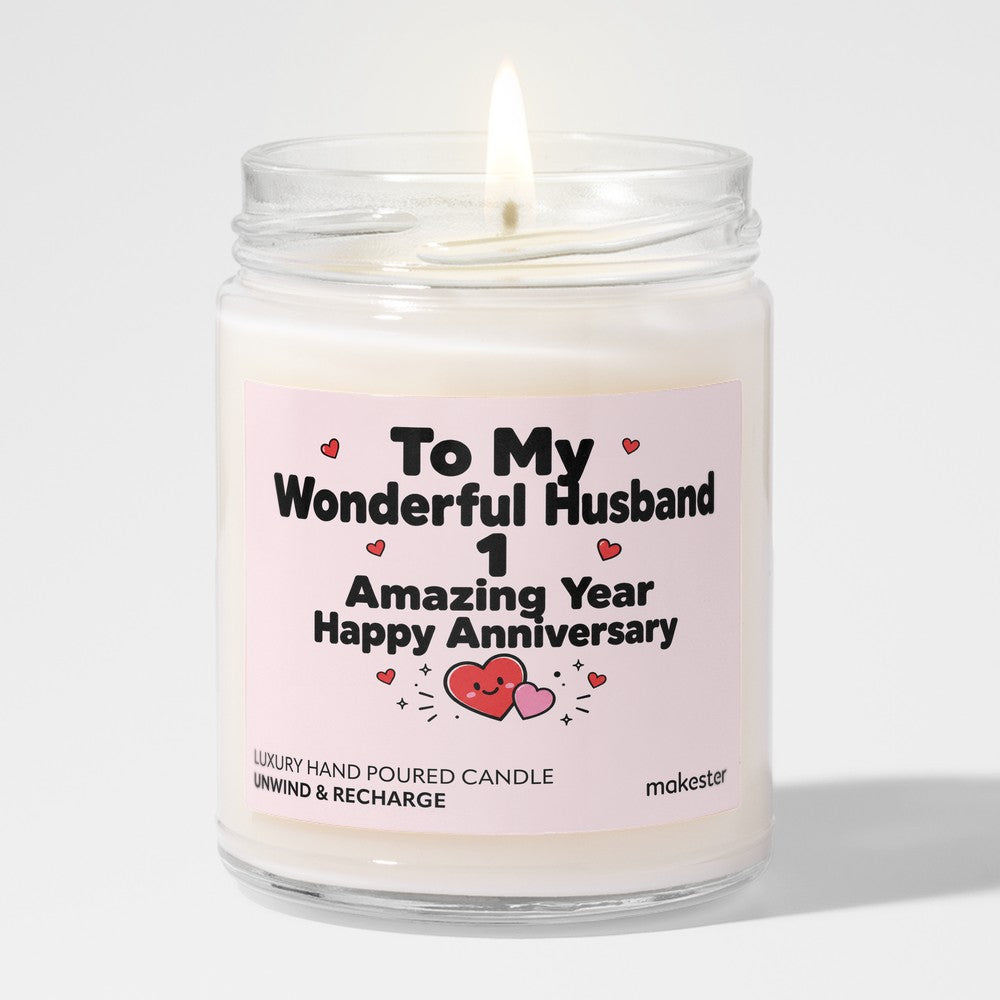 Husband's First Year Anniversary