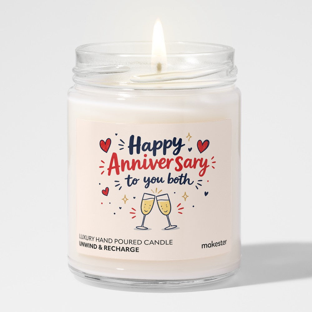 Friends Forever Anniversary Candle
