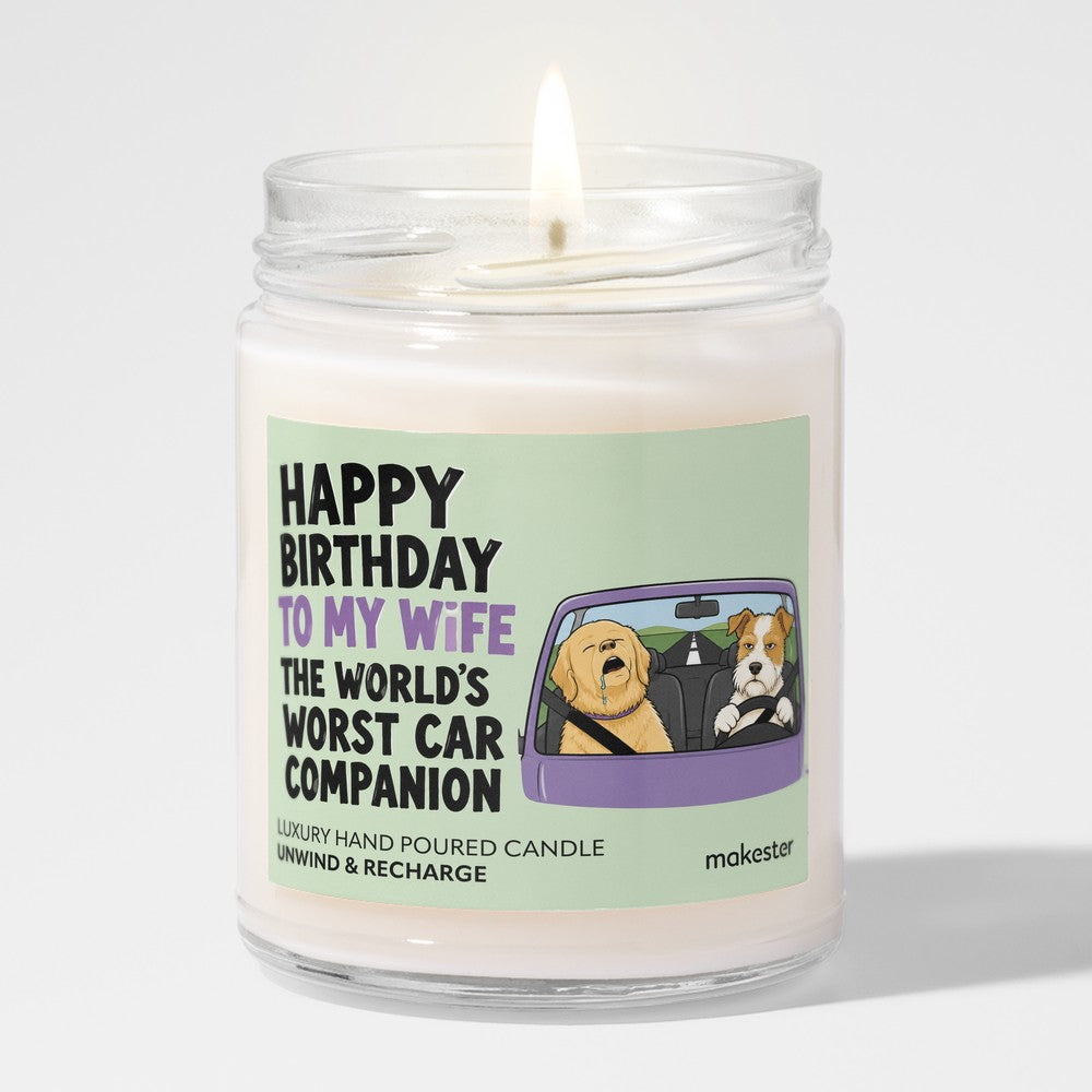 World's Worst Car Companion Birthday