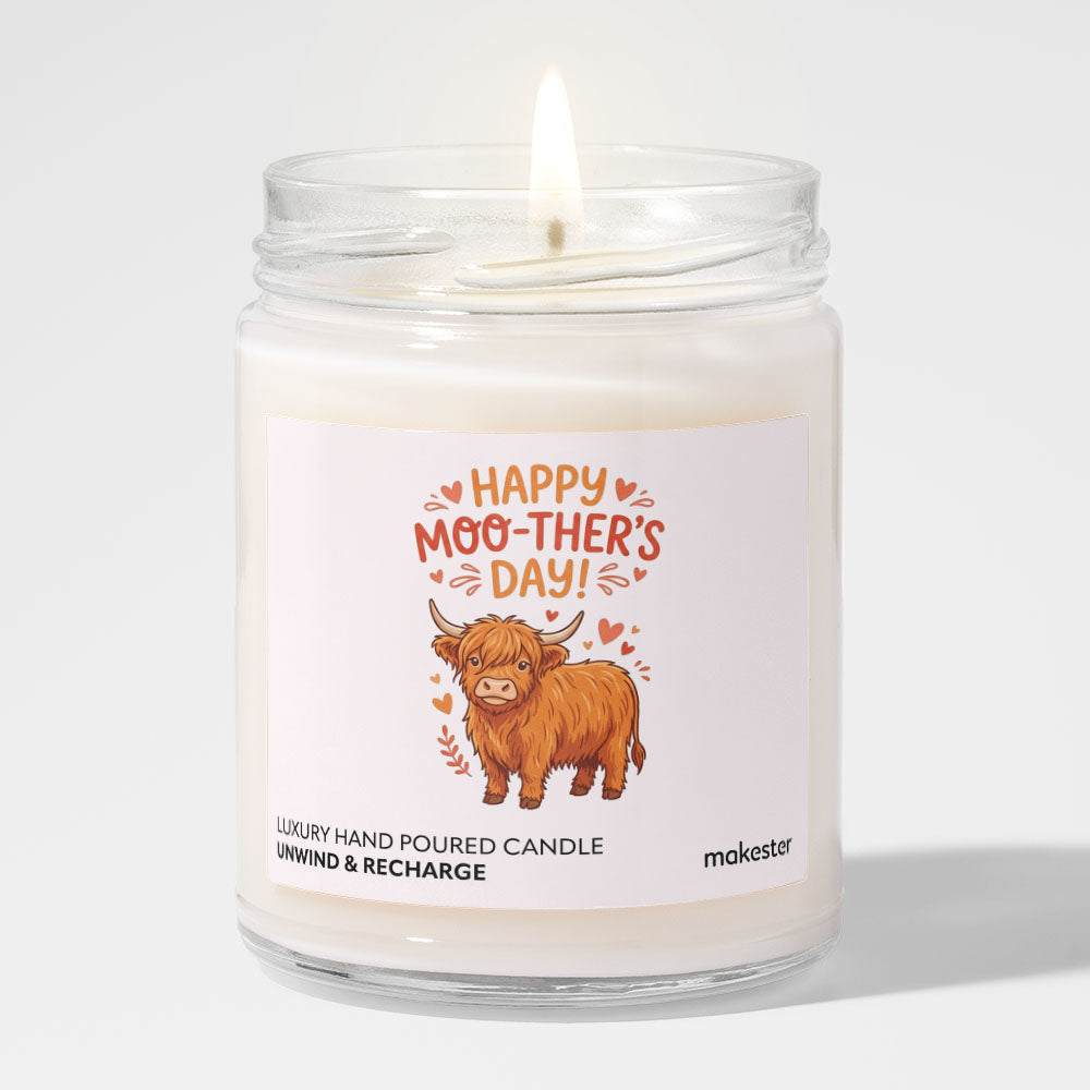 Mothers Day Highland Cow