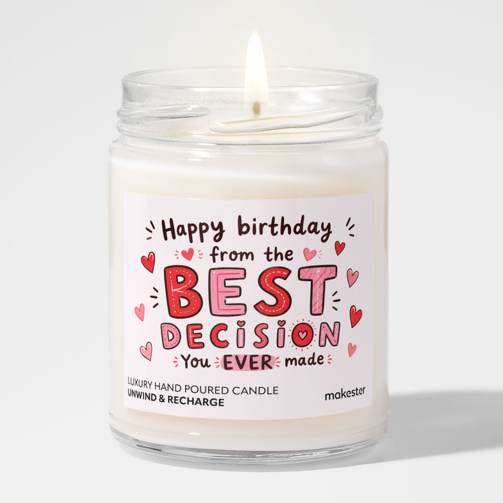 Boyfriend Best Decision Birthday