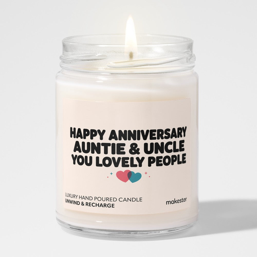 Lovely Auntie & Uncle Anniversary