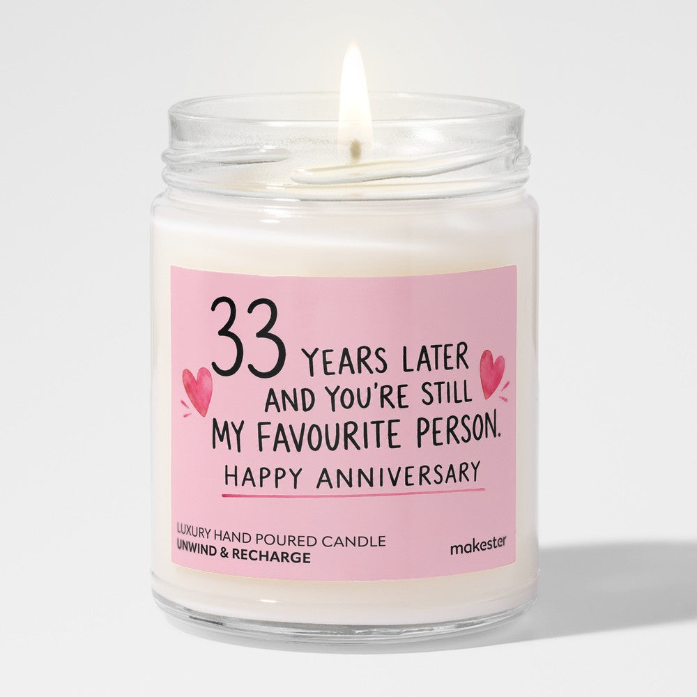 33rd Anniversary Favourite Person