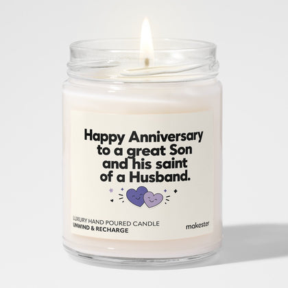 Son's First Anniversary Together
