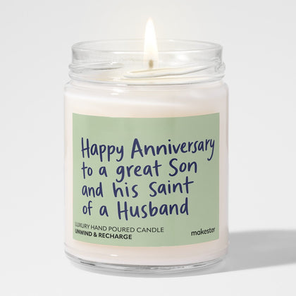 Son's First Anniversary Together