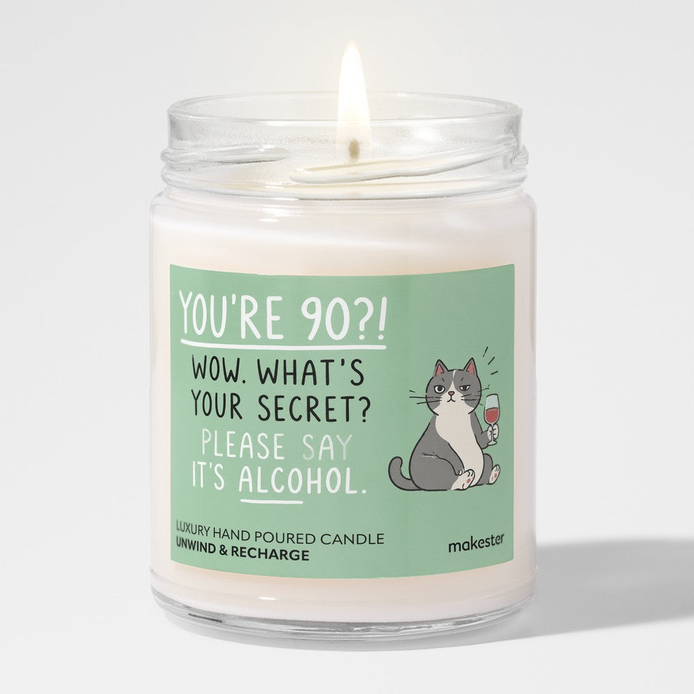 Ninetieth Birthday Alcohol Secret